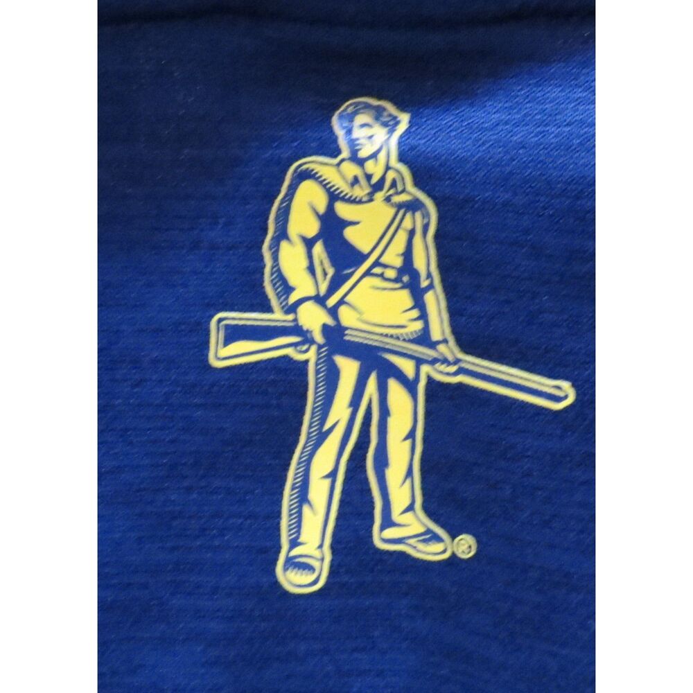 Colosseum Men's West Virginia Mountaineers Cameron 1/4 Zip Windshirt  XL EUC - Picture 2 of 10